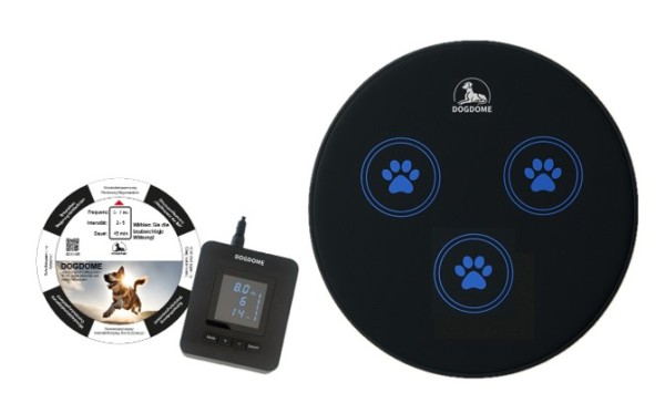 DOGDOME Magnetfeldmatte Size L mit 3 Magnetkernen (für kleine und mittelgroße Hunde und Katzen)